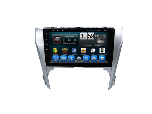 Cina 10 Inch Toyota Camry Android Car GPS Navigation , Radio Audio Stereo Bluetooth Tv Swc pemasok